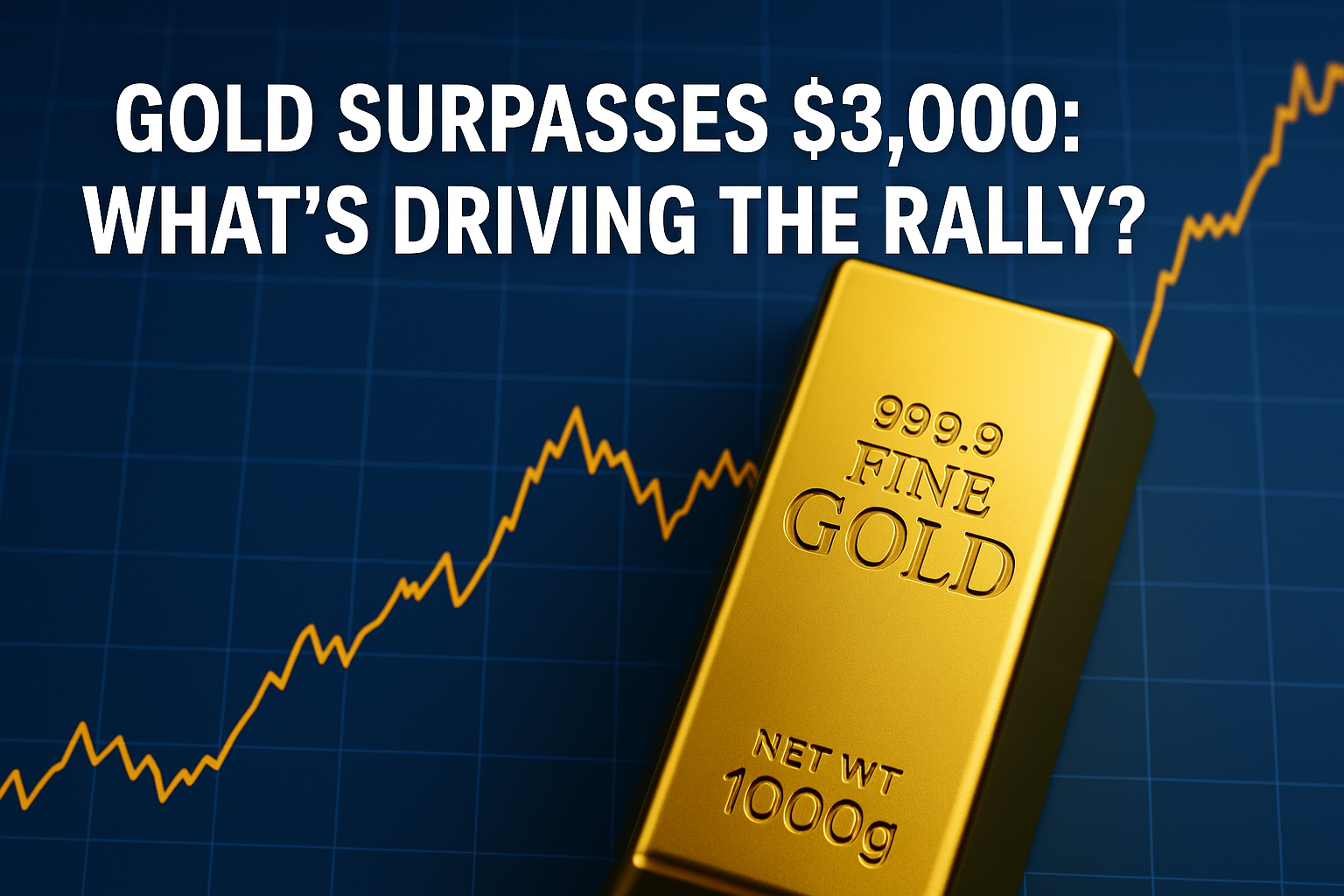 Gold Surpasses $3,000: What’s Driving the Rally?