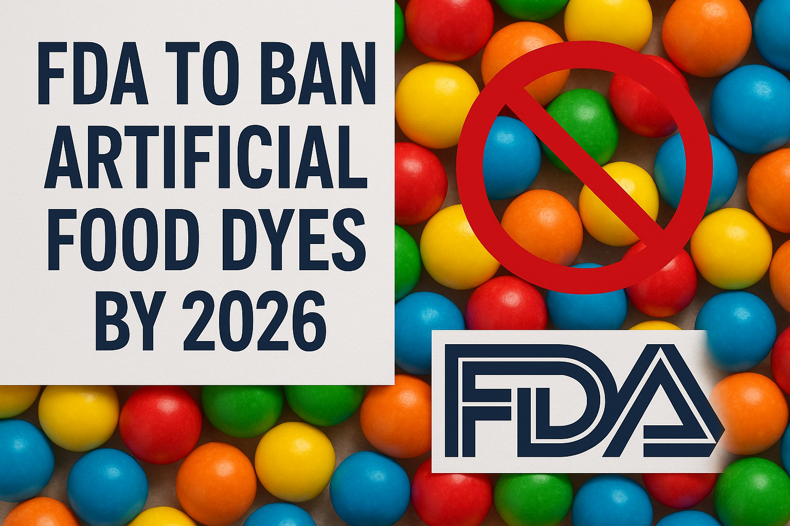 FDA to Ban Artificial Food Dyes by 2026: What It Means for You